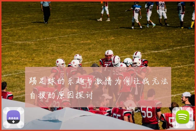 踢足球的乐趣与激情为何让我无法自拔的原因探讨